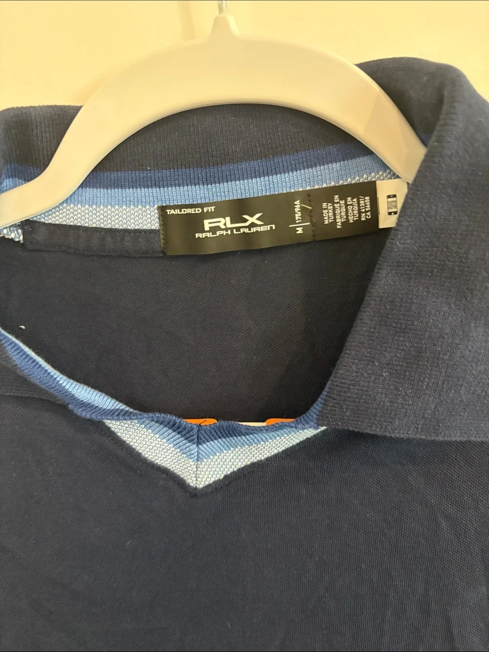Polo by Ralph Lauren Navy Polo with Light Blue Accents